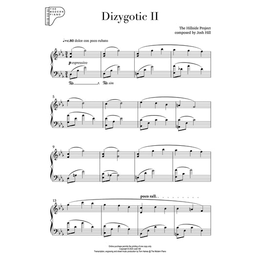 Dizygotic II - sheet music (digital download)